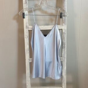 Banana Republic Baby Blue Silk Camisole
